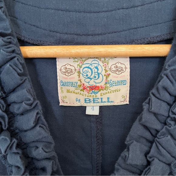 Bell by Alicia Bell Fine Garments Shirt Dress Size 4 - Picture 4 of 5